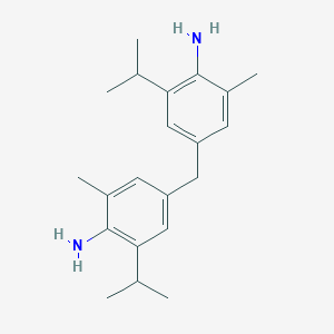 molecular formula C21H30N2 B088119 4,4'-Methylenebis(2-isopropyl-6-methylaniline) CAS No. 16298-38-7