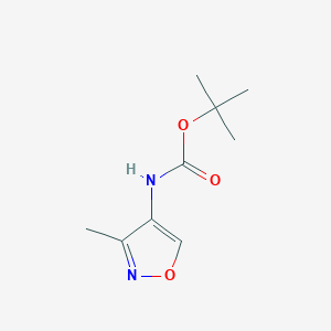 molecular formula C9H14N2O3 B8811940 tert-Butyl (3-methylisoxazol-4-yl)carbamate 