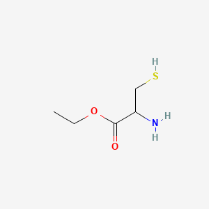molecular formula C5H11NO2S B8812110 Ethyl 2-amino-3-sulfanylpropanoate CAS No. 69685-04-7