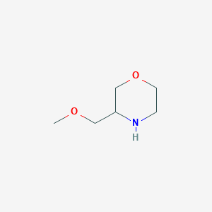 molecular formula C6H13NO2 B8812131 3-(Methoxymethyl)morpholine 