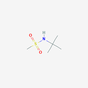 molecular formula C5H13NO2S B8812143 N-tert-butylmethanesulfonamide 