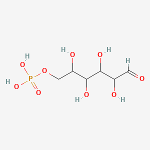 molecular formula C6H13O9P B8812315 6-o-Phosphonohexose CAS No. 4675-63-2