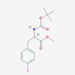 molecular formula C15H20INO4 B8812337 N-Boc-4-iodo-DL-phenylalanine methyl ester CAS No. 796072-33-8