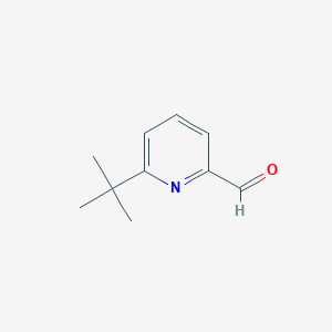 molecular formula C10H13NO B8812341 6-(Tert-butyl)picolinaldehyde 