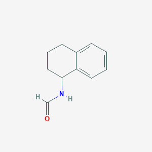 molecular formula C11H13NO B8812510 N-(1,2,3,4-tetrahydronaphthalen-1-yl)formamide CAS No. 62089-81-0