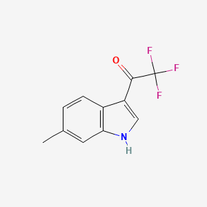 2,2,2-Trifluoro-1-(6-methyl-3-indolyl)ethanone