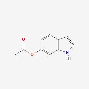 molecular formula C10H9NO2 B8812670 1H-indol-6-yl acetate 