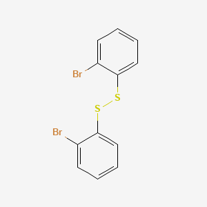 molecular formula C12H8Br2S2 B8812744 1,1'-Disulfanediylbis(2-bromobenzene) CAS No. 71112-91-9
