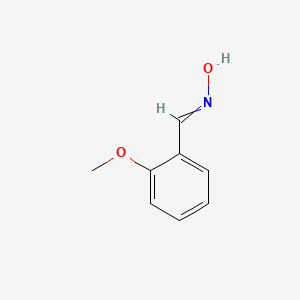 molecular formula C8H9NO2 B8812838 N-[(2-methoxyphenyl)methylidene]hydroxylamine 