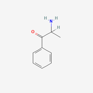 molecular formula C9H11NO B8812881 2-Aminopropiophenone CAS No. 5265-18-9