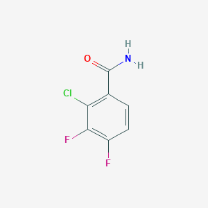 molecular formula C7H4ClF2NO B8812909 2-Chloro-3,4-difluorobenzamide CAS No. 924626-67-5