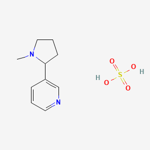 B8813054 3-(1-Methylpyrrolidin-2-yl)pyridine sulfate CAS No. 6505-86-8