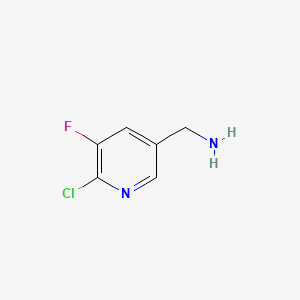 molecular formula C6H6ClFN2 B8813177 (6-Chloro-5-fluoropyridin-3-YL)methanamine 