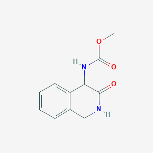 Methyl (3-oxo-1,2,3,4-tetrahydroisoquinolin-4-yl)carbamate
