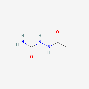 molecular formula C3H7N3O2 B8813209 2-Acetylhydrazinecarboxamide CAS No. 2302-87-6
