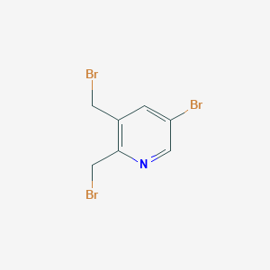 5-Bromo-2,3-bis(bromomethyl)pyridine