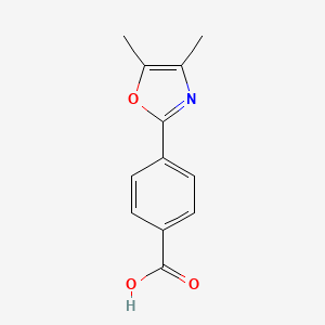 4-(4,5-Dimethyloxazol-2-yl)benzoic acid