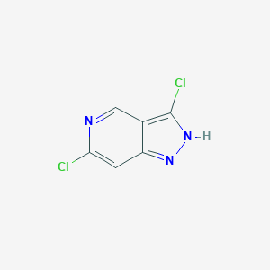molecular formula C6H3Cl2N3 B8813315 3,6-Dichloro-1H-pyrazolo[4,3-c]pyridine 