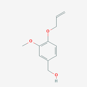 B8813355 3-Methoxy-4-(2-propenyloxy) benzenemethanol CAS No. 86534-11-4