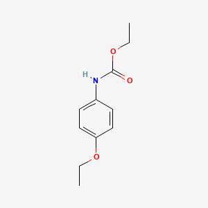 molecular formula C11H15NO3 B8813509 ethyl N-(4-ethoxyphenyl)carbamate CAS No. 5255-65-2