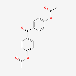 B8813548 Benzophenone, 4,4'-bisacetyloxy- CAS No. 6290-82-0