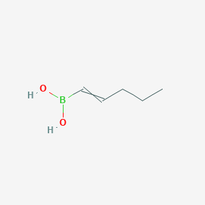 molecular formula C5H11BO2 B8813765 1-Pentenylboronic acid 