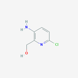molecular formula C6H7ClN2O B8813879 (3-Amino-6-chloropyridin-2-yl)methanol 