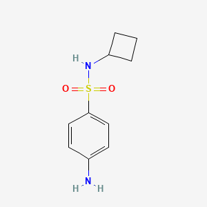 Benzenesulfonamide, 4-amino-N-cyclobutyl-