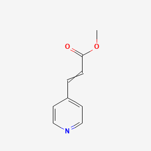 molecular formula C9H9NO2 B8813896 3-Pyridin-4-YL-acrylic acid methyl ester 
