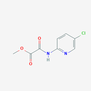 molecular formula C8H7ClN2O3 B8813906 Methyl [(5-chloropyridin-2-yl)amino](oxo)acetate CAS No. 480450-68-8