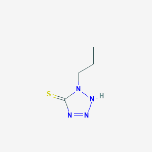molecular formula C4H8N4S B8814005 1-Propyl-1H-tetrazole-5-thiol CAS No. 7624-31-9