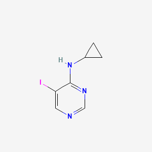 N-Cyclopropyl-5-iodopyrimidin-4-amine