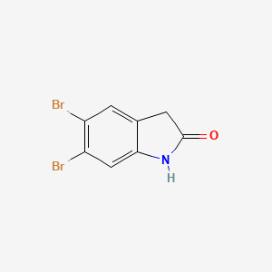 5,6-Dibromo-1,3-dihydroindol-2-one