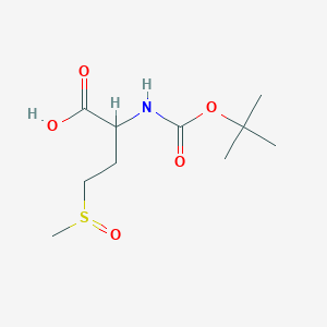 molecular formula C10H19NO5S B8814066 Boc-Met(O)-Oh 