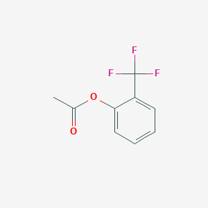 2-(Trifluoromethyl)phenyl acetate