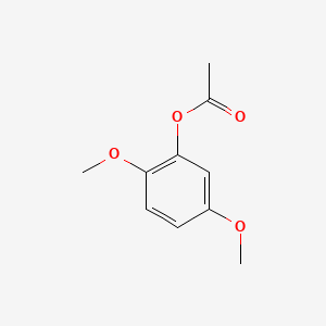 molecular formula C10H12O4 B8814266 2,5-Dimethoxyphenyl acetate CAS No. 27257-06-3