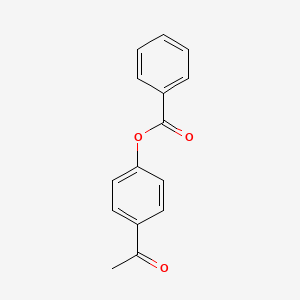 molecular formula C15H12O3 B8814271 4-Acetylphenyl benzoate 