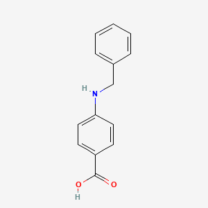 molecular formula C14H13NO2 B8814279 4-(Benzylamino)benzoic acid CAS No. 61439-54-1