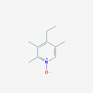 molecular formula C10H15NO B8814303 4-Ethyl-2,3,5-trimethylpyridine 1-oxide CAS No. 1015056-80-0