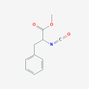 molecular formula C11H11NO3 B8814394 Methyl 2-isocyanato-3-phenylpropanoate 