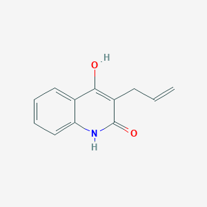 molecular formula C12H11NO2 B8814407 3-Allyl-2,4-quinolinediol 