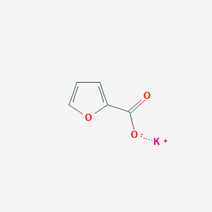 molecular formula C5H3KO3 B8814412 Potassium furan-2-carboxylate 
