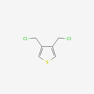molecular formula C6H6Cl2S B8814562 3,4-bis(chloromethyl)Thiophene 