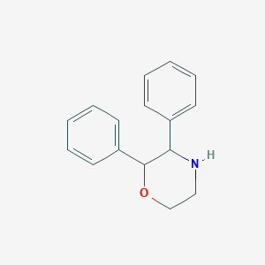 molecular formula C16H17NO B8814633 2,3-Diphenylmorpholine CAS No. 6316-95-6