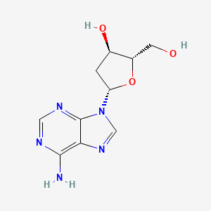 molecular formula C10H13N5O3 B8814649 (2s,3r,5s)-5-(6-Amino-9h-Purin-9-Yl)-Tetrahydro-2-(Hydroxymethyl)furan-3-Ol 