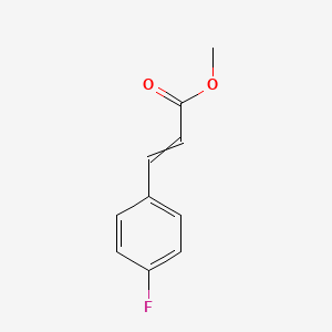 molecular formula C10H9FO2 B8814665 2-Propenoic acid, 3-(4-fluorophenyl)-, methyl ester 