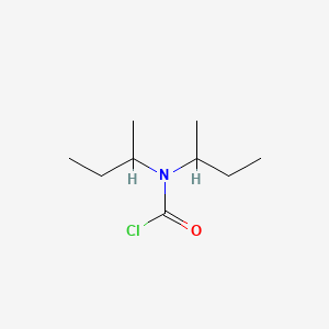 molecular formula C9H18ClNO B8814759 Di-sec-butylcarbamoyl chloride CAS No. 36756-72-6