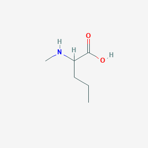 molecular formula C6H13NO2 B8814928 N-methylnorvaline hydrochloride 