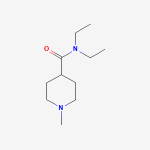 B8815003 N,N-diethyl-1-methylpiperidine-4-carboxamide CAS No. 6339-83-9