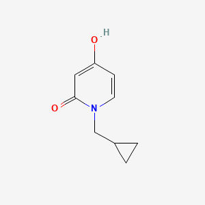 B8815566 1-(Cyclopropylmethyl)-4-hydroxypyridin-2(1H)-one CAS No. 1127499-04-0